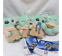 Set di 4 mascotte di peluche Star Wars The Mandalorian & Grogu Furyu