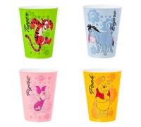 Set Di 4 Mini Tazze Di Plastica Disney Winnie The Pooh Da 2 Once