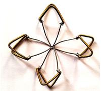 Set di 4 Mizrab, Primavera Grip mizrabs, Sitar, Pick, per Sitar indiano, alta qualità Mizrab