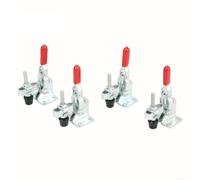 Set di 4 morsetti verticali GH-101A per morsetti a levetta con impugnatura antiscivolo per una tenuta sicura con capacità di 49,9 kg, adatto per macchine e attività di saldatura