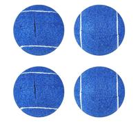 Set di 4 palline da tennis pretagliate per camminatori, in feltro, universali robuste e durevoli, per proteggere i piedi dei mobili e del pavimento