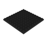 Set di 4 pannelli in schiuma fonoassorbente | Imbottitura acustica per pareti | Piastrelle isolanti per studi di registrazione | Trattamento acustico | Modello: (Pyramid, Spessore: 50mm)