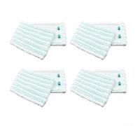 Set di 4 panni di ricambio per mocio Leifheit per Profi Xl Cotton Plus Systems, in microfibra, adatti per tutte le superfici dure, tra cui piastrelle e pavimenti in legno, lavabili in lavatrice