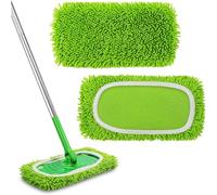 Set di 4 Panni in Microfibra per Pulizia Pavimenti, Ricambi Lavabili e Riutilizzabili ad Alta Assorbenza, Testine Catturapolvere per Peli di Animali e Sporco, Compatibili con Swiffer Sweeper