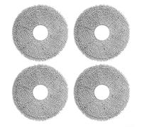 Set di 4 panni mocio per Roomba Plus 405 e Combo Robot 505, in microfibra per una cura efficace del pavimento