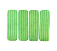 Set di 4 panni riutilizzabili per mocio Swiffer PowerMop, ecologici, in microfibra, per una cura superiore del pavimento (verde)