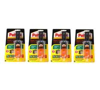Set Di 4 Pattex Kraft-Mix Estremo Fisso, Colla Epossidica 2-K Alleskleber, 4x12g