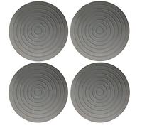 Set di 4 Pattini antivibranti e antiscivolo, per lavatrice e asciugatrice, 8 x 8 cm, antirumore, realizzati in Francia, compatibili con tutte le marche