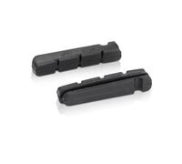 Set di 4 pattini freno in alluminio per cerchio XLC BS-X15 Shimano Noir