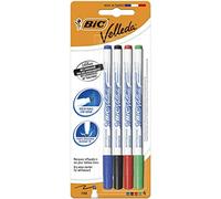 Set di 4 pennarelli Velleda 1721 - Bic - Punte ogives sottili - 4 colori