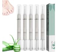 Set di 4 penne per la cura e la riparazione delle unghie - Formula naturale per rinforzare le unghie dei piedi e delle mani, siero per unghie a base vegetale