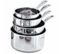 Set di 4 pentole serie Chef Grigio TU