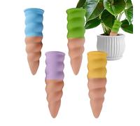 Set di 4 per irrigazione automatica delle piante, strumento a rilascio lento, inserti per ortaggi, giardino, giardino, casa, vacanze, fiori