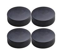 Set di 4 pezzi da hockey ufficiali da hockey per allenamento, per interni, spessore 2,5 cm, accessori per hockey su ghiaccio, per adolescenti, adulti e squat