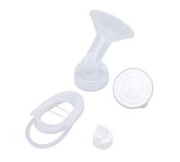 Set di 4 pezzi di ricambi per tiralatte S2, S1, 9 Plus, Luna, Mya: include valvola a becco d’anatra con flangia da 24 mm, protezione contro il reflusso e tubi; kit di accessori