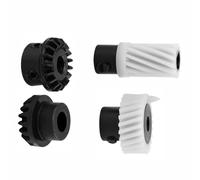 Set di 4 pezzi di ricambio per ingranaggi con gancio compatibile con macchina da cucire Singer