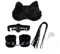 Set di 4 pezzi in nylon nero per yoga, scena di fitness yoga