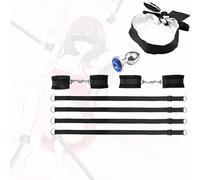 Set di 4 pezzi per lo yoga di coppia, adatto per l'esercizio fisico e la cura del corpo.