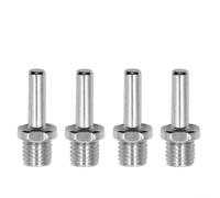 Set di 4 pezzi per trapano elettrico M14 smerigliatrice angolare asta di collegamento Set di viti 14 mm Adattatore in lega per lucidatura tamponi ceratura e tamponi