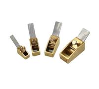 Set Di 4 Pialle Per Lavorazione Del Legno Con Fondo Piatto Strumento Per Liutaio In Rame E Metallo Chitarra Violino Strumenti per la Riparazione della Chitarra(Radian bottom)