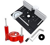 Set di 4 piastre in lega di alluminio, fresa per legno con base di sollevamento da 47 mm, per motori da 63,8 a 65 mm di diametro, macchina per incisione, panchine per la lavorazione del legno