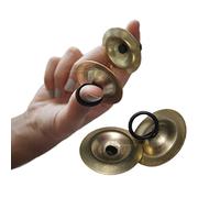 Set di 4 piatti da dito in ottone