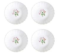 Set Di 4 Piatti Fondi, Ciotole EN PLEIN AIR Prato Primaverile D. 20cm Easy Life