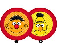 Set di 4 piatti Sesame Street 2022 in PP