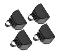 Set di 4 piccoli campanacci in metallo colorato antiruggine a prova di sbiadimento, ideali per feste sportive e uso a lungo termine piccoli produttori di rumore