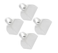 Set di 4 piccoli campanacci in metallo colorato antiruggine dissolvenza ideale per feste sportive e uso a lungo termine piccoli produttori di rumore