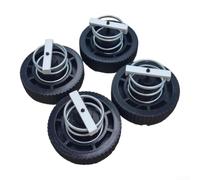Set di 4 piedini a molla per giradischi Technics SL-D2 SL-D3 | Su misura per SL-D2/SL-D3, migliora i bassi, riduce i ritorni, supporto stabile, set da 4