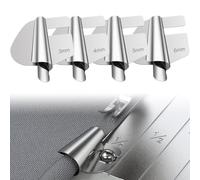 Set di 4 piedini per orli arrotolati, Piedino per Orlo Arrotolato, Piedino Macchina da Cucire Kit, 3-6mm Accessori Cucito a Spirale Piedino, guida per cuciture larghe e strette