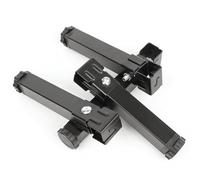 Set di 4 Piedini Regolabili per Letto con Rete a Doghe, Piedi Universali per Mobili e Telaio del Letto Tatami, Supporti Fissi Compatibili con Tubi da Serrare(25cm/10in)