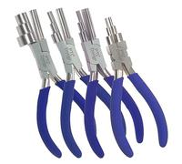 Set di 4 pinze per piegatura di cavi, per avvolgere e rubinettare, multiscire, pinze a becco rotondo, strumenti per la creazione di gioielli, kit di strumenti per la creazione di gioielli, idee regalo