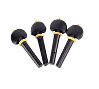 Set Di 4 Piroli Per Violino In Ebano, Pomelli, Piroli, Accessori Per Violino, Piroli Per Violino
