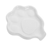 Set di 4 poggia-cucchiaini in ceramica per caffè: porta-cucchiaini con design a