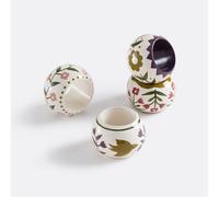 Set di 4 portatovaglioli in legno di mango, Anselme Multicolore TU