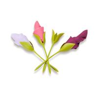 Portatovaglioli a forma di fiore Bloom - Set di 4 pz