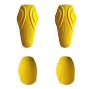 Set di 4 protezioni per gomiti e spalle certificate CE livello 2, omologate livello 2, protezioni per spalle e gomiti da motociclista per giacche e pantaloni da moto.