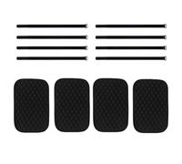 Set di 4 protezioni per scale a castello antiscivolo per scale a castello, 4 pezzi, comodo cuscino per letti a castello e scale per camera da | supporto Dee piede antiscivolo S