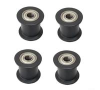 Set di 4 pulegge guida cinghia vogatore nylon con cuscinetti 6000ZZ diametro esterno 40 mm per la sostituzione di attrezzature fitness