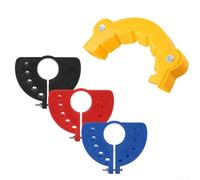 Set di 4 punte da trapano per smerigliatrice angolare con guida angolare regolabile per mantenere una geometria precisa del punto