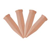 Set di 4 punte per irrigazione, irrigazione automatica 'argilla, per piante, irrigazione uniforme a goccia, 7-10 giorni, per interni ed esterni (6,9 x 18,5 cm/665 g)