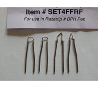 SET DI 4 PUNTE RAZERTIP O BRENN PETER X PIROGRAFIA,ZUCCHE COD. SETFFRF