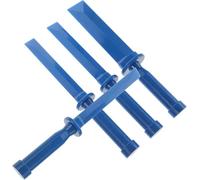 Set di 4 raschietti in plastica antigraffio per superfici dell'auto, riutilizzabili, in plastica resistente, facili da demolire, risultati professionali per giardino, sentiero, patio, cortile