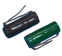 Set di 4 resistenze DE 75Ω 20W filo - da stock militare