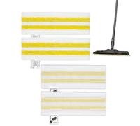 Set di 4 ricariche per Kärcher EasyFix, panni di ricambio in microfibra, compatibili con SC1, SC2, SC3, SC4, SC5, coppe in microfibra, pulitori a vapore