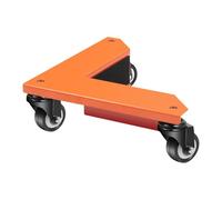 Set di 4 rotelle per mobili, con chiave inglese, per il trasporto della maggior parte degli oggetti ad angolo retto, ad esempio pianoforte, lavatrice