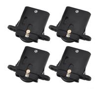 Set di 4 rulli di ricambio per porte scorrevoli di sicurezza con ruote in acciaio inox e nylon