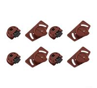 Set di 4 rulli per porta scorrevole, con altezza regolabile e funzionamento silenzioso, per un movimento fluido delle porte scorrevoli su armadi, cassetti e telai delle finestre (B)